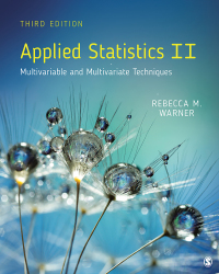 Cover image: Applied Statistics II 3rd edition 9781544398723
