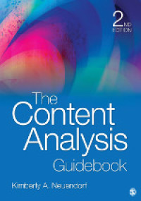 Omslagafbeelding: The Content Analysis Guidebook 2nd edition 9781412979474