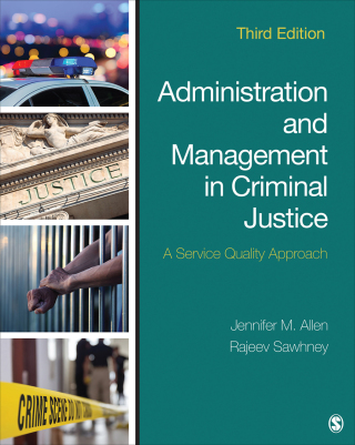 Cover image: Administration and Management in Criminal Justice 3rd edition 9781506361529