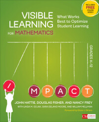 Imagen de portada: Visible Learning for Mathematics, Grades K-12 1st edition 9781506362946