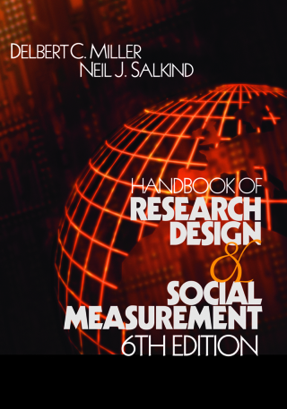 Cover image: Handbook of Research Design and Social Measurement 6th edition 9780761920465