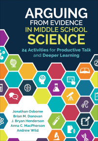Omslagafbeelding: Arguing From Evidence in Middle School Science 1st edition 9781506335940