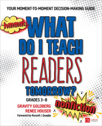 Imagen de portada: What Do I Teach Readers Tomorrow? Nonfiction, Grades 3-8 1st edition 9781506351216