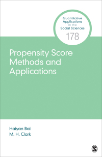 Omslagafbeelding: Propensity Score Methods and Applications 1st edition 9781506378053
