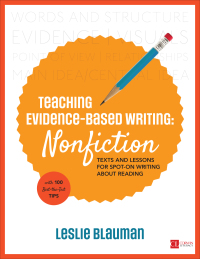 Imagen de portada: Teaching Evidence-Based Writing: Nonfiction 1st edition 9781506360690