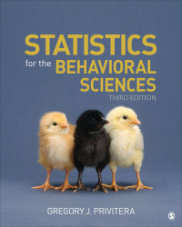 Cover image: Statistics for the Behavioral Sciences 3rd edition 9781544302249