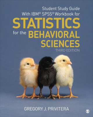 Cover image: Student Study Guide With IBM® SPSS® Workbook for Statistics for the Behavioral Sciences 3rd edition 9781506389929