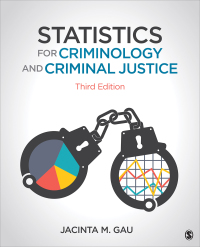 Cover image: Statistics for Criminology and Criminal Justice 3rd edition 9781506391786