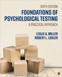 Cover image: Foundations of Psychological Testing 6th edition 9781506396408