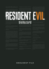Cover image: Resident Evil 7: Biohazard Document File 9781506721668