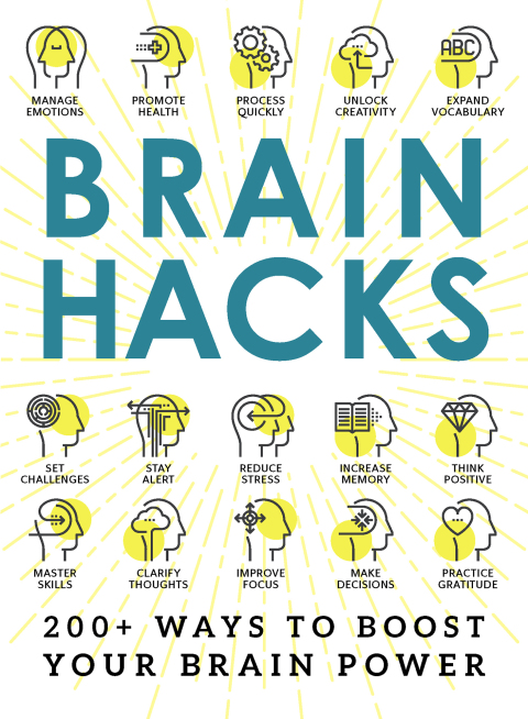 Brain Hacks: 200+ Ways to Boost Your Brain Power - FULL INSTANT DOWNLOAD | PDF DOCX EPUB