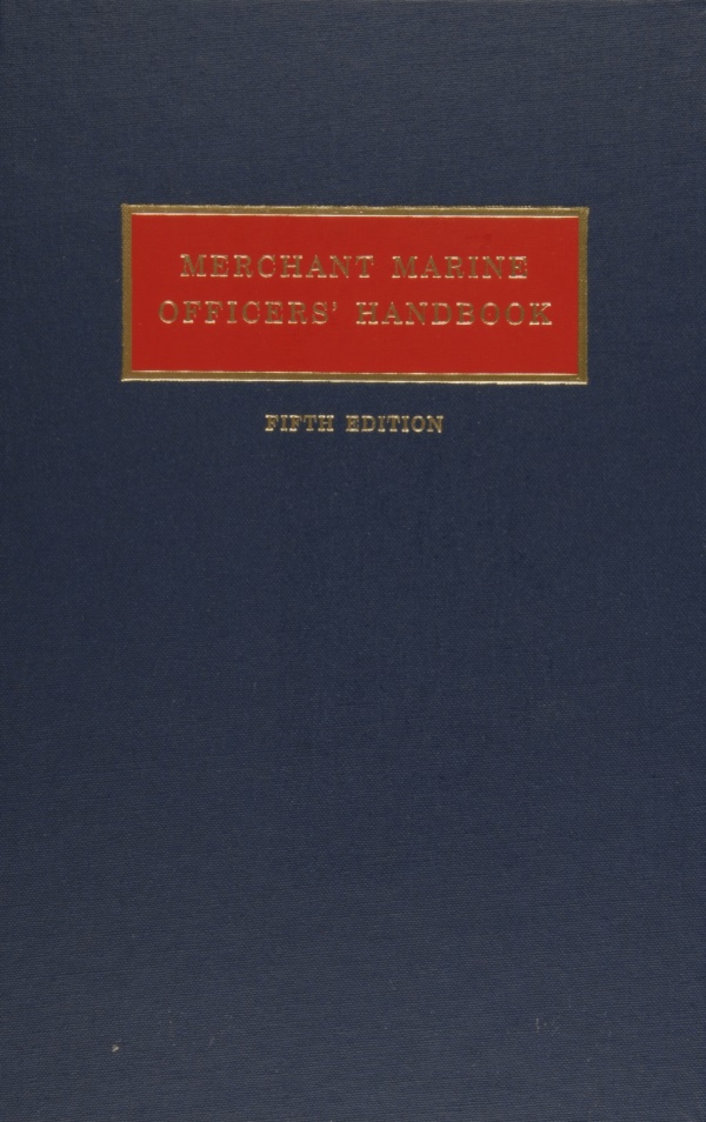 Merchant Marine Officers Handbook eBook Rental