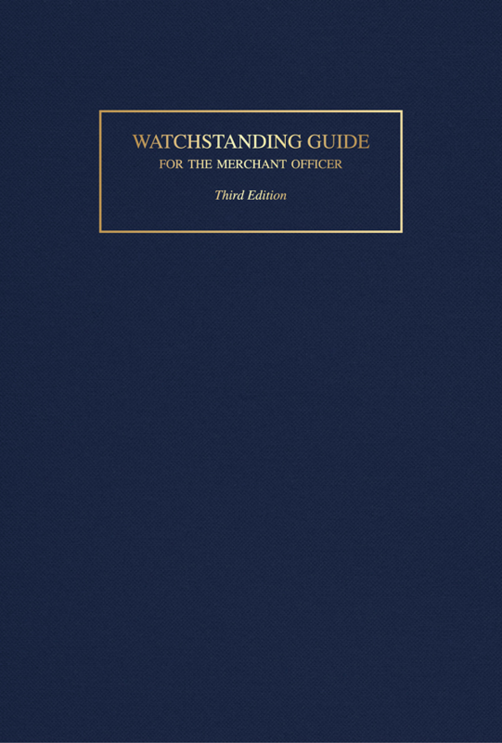 Watchstanding Guide for the Merchant Officer eBook Rental