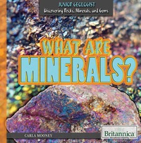 Imagen de portada: What Are Minerals? 1st edition 9781680482447