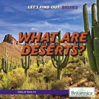 Imagen de portada: What Are Deserts? 1st edition 9781508106951