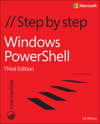 Cover image: Windows PowerShell Step by Step 3rd edition 9780735675117