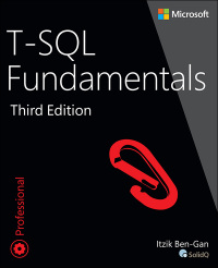 Titelbild: T-SQL Fundamentals 3rd edition 9781509302000