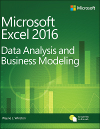 Cover image: Microsoft Excel Data Analysis and Business Modeling 5th edition 9781509304219