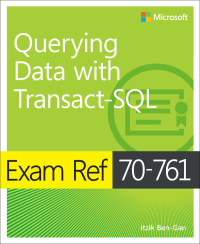 Imagen de portada: Exam Ref 70-761 Querying Data with Transact-SQL 1st edition 9781509304356