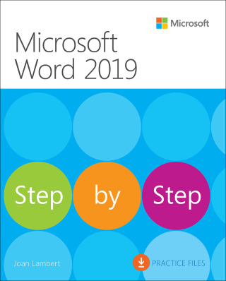 Cover image: Microsoft Word 2019 Step by Step 1st edition 9781509305872