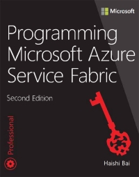 Imagen de portada: Programming Microsoft Azure Service Fabric 2nd edition 9781509307098