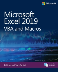 表紙画像: Microsoft Excel 2019 VBA and Macros 1st edition 9781509306114