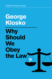 Cover image: Why Should We Obey the Law? 1st edition 9781509521210