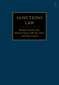Imagen de portada: Sanctions Law 1st edition 9781509900145