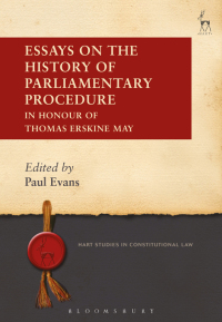 Imagen de portada: Essays on the History of Parliamentary Procedure 1st edition 9781509900206