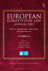 Imagen de portada: European Competition Law Annual 2013 1st edition 9781849467452