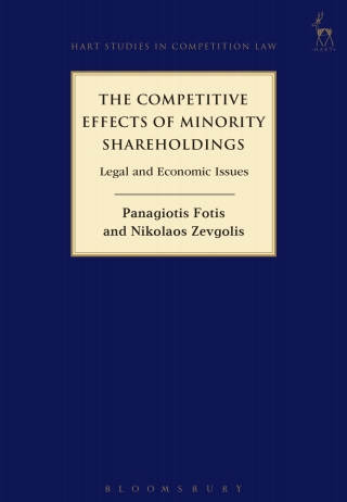 Cover image: The Competitive Effects of Minority Shareholdings 1st edition 9781849465342