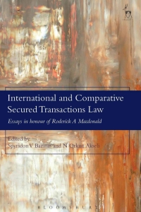 صورة الغلاف: International and Comparative Secured Transactions Law 1st edition 9781509936687