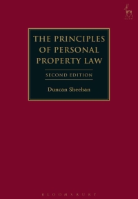 Cover image: The Principles of Personal Property Law 1st edition 9781509932221