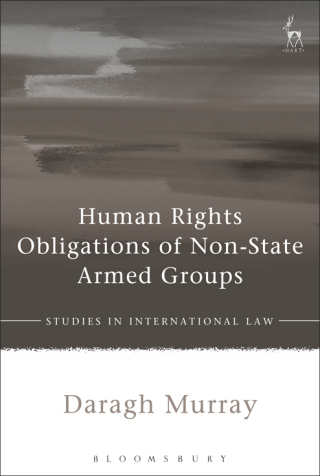 صورة الغلاف: Human Rights Obligations of Non-State Armed Groups 1st edition 9781509924431