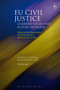 Imagen de portada: EU Civil Justice 1st edition 9781849466820