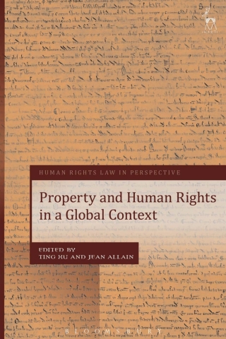Cover image: Property and Human Rights in a Global Context 1st edition 9781509921157
