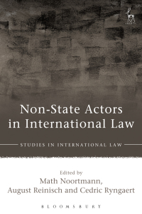 Imagen de portada: Non-State Actors in International Law 1st edition 9781849465113