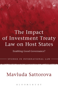 Imagen de portada: The Impact of Investment Treaty Law on Host States 1st edition 9781849465854