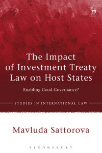 Imagen de portada: The Impact of Investment Treaty Law on Host States 1st edition 9781849465854