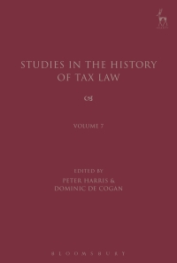 Cover image: Studies in the History of Tax Law, Volume 7 1st edition 9781849467988