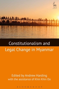 Cover image: Constitutionalism and Legal Change in Myanmar 1st edition 9781509929771