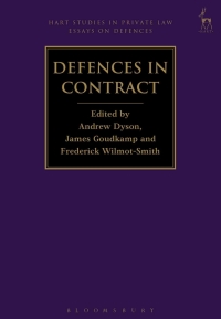 Immagine di copertina: Defences in Contract 1st edition 9781849467230