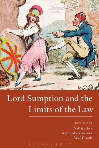 Cover image: Lord Sumption and the Limits of the Law 1st edition 9781849466943