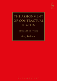 Imagen de portada: The Assignment of Contractual Rights 1st edition 9781849463324