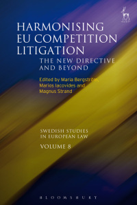 Omslagafbeelding: Harmonising EU Competition Litigation 1st edition 9781509921164