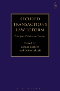 Cover image: Secured Transactions Law Reform 1st edition 9781509927517