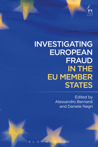 Imagen de portada: Investigating European Fraud in the EU Member States 1st edition 9781509903597