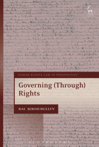 Imagen de portada: Governing (Through) Rights 1st edition 9781509926824