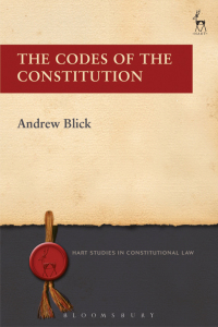 صورة الغلاف: The Codes of the Constitution 1st edition 9781849466813