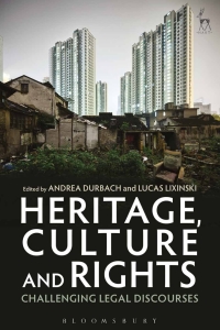 Cover image: Heritage, Culture and Rights 1st edition 9781509932214